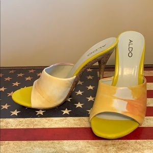 Aldo Multi colored heels